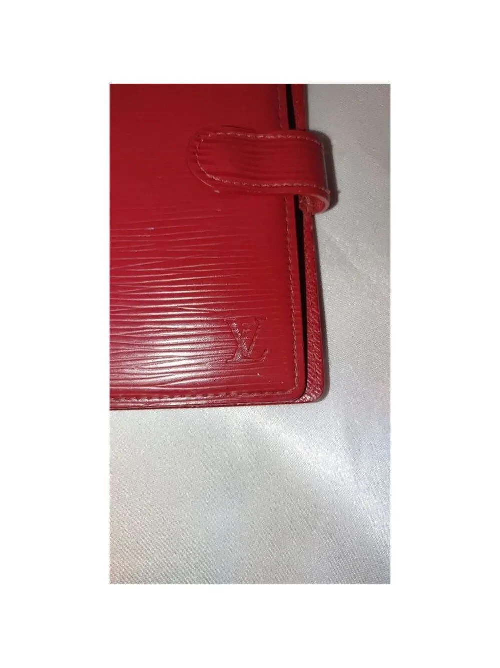 Louis Vuitton Red Epi Leather Wallet